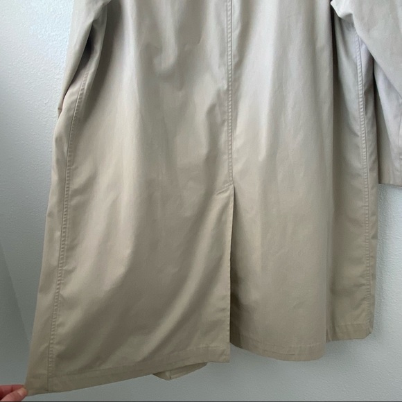 Mens Rain and Stain Resistant Trench Coat - Picture 10 of 12